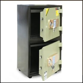 GoldBank Fireproof double door safe box